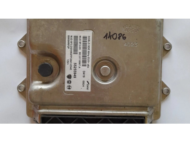 Блок управления двигателя 55255949   Opel Combo D