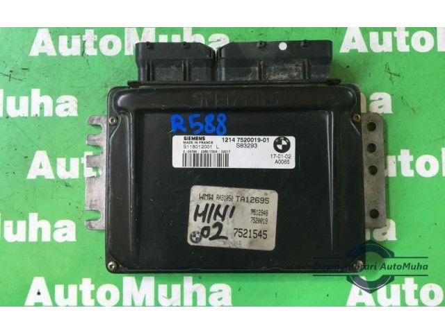 Блок управления двигателем Блок управления 12147520019-01, 1214752001901 Mini Cooper Hatch Hardtop