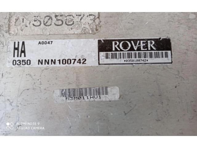 Блок управления двигателя 0350NNN742, 0350100742 Rover 200 XV