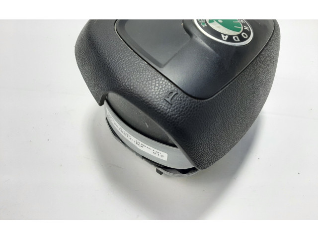 Подушка безопасности водителя 5J0880201K Skoda Fabia Mk2 (5J)