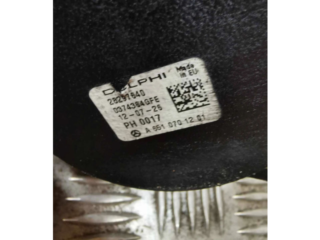 Vstřikovací čerpadlo A6510701201, 28297640 Mercedes-Benz GLK (X204) 651912