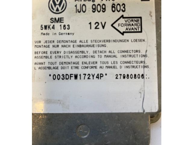 Блок подушек безопасности 1J0909603, 27980806 Volkswagen Golf IV