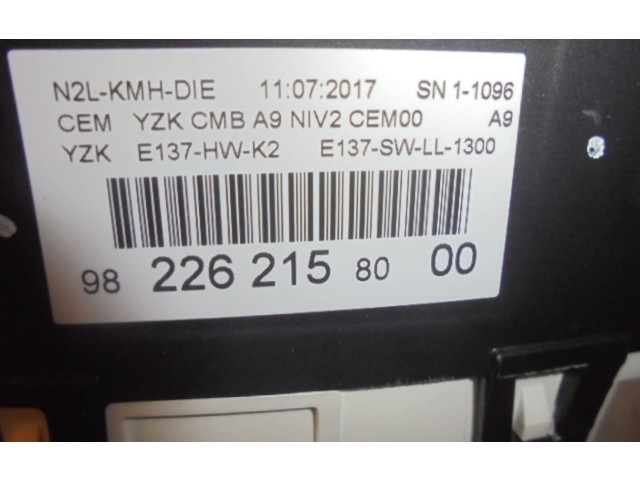 Панель приборов 9822621580 Peugeot 2008 I