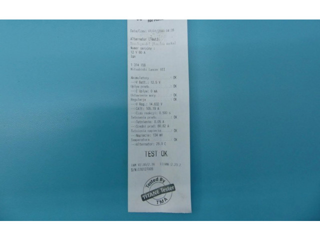 Генератор A5TB0692, IMPRK1314159 Mitsubishi Lancer
