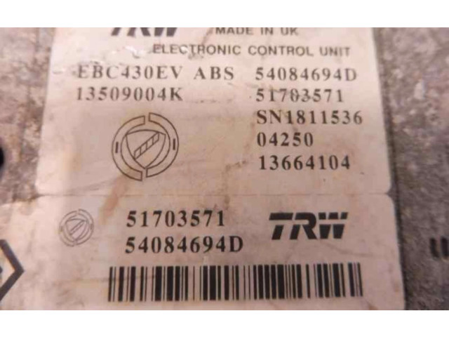 Блок АБС 51703571, 54084694D Lancia Ypsilon - года