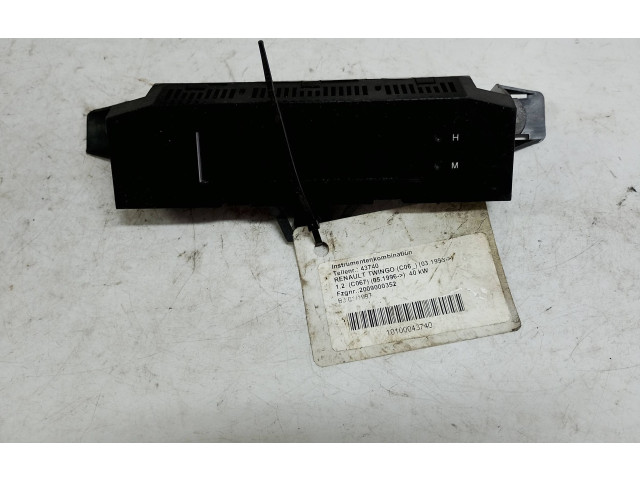Дисплей 7700820024E Renault Twingo I