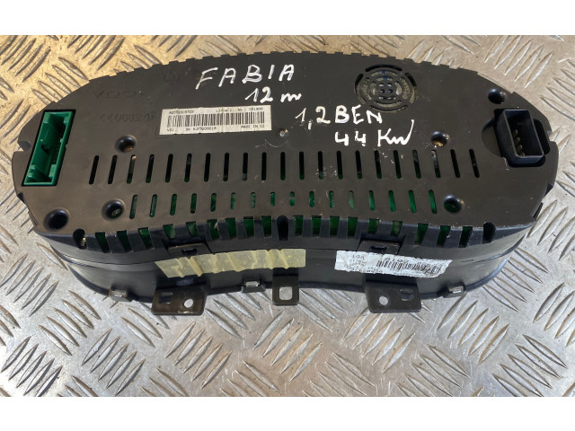 Панель приборов 5J0920801B, V2802476 Skoda Fabia Mk2 (5J)