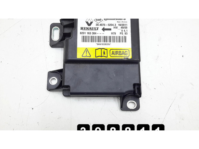 Блок подушек безопасности 8201163304 Dacia Duster