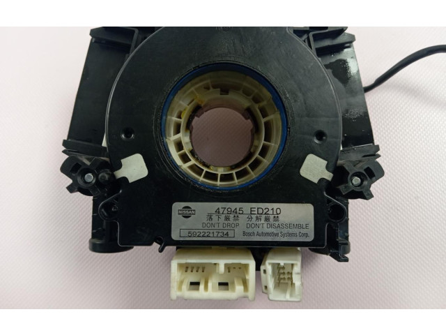 Подрулевой шлейф SRS 47945ED210   Nissan Note (E11)