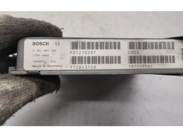 Блок управления двигателя 0281001592, P01270297   Volvo S70  V70  V70 XC