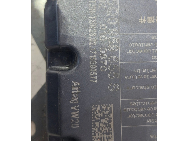Блок подушек безопасности 5Q0959655S, 0100870   Volkswagen PASSAT B8