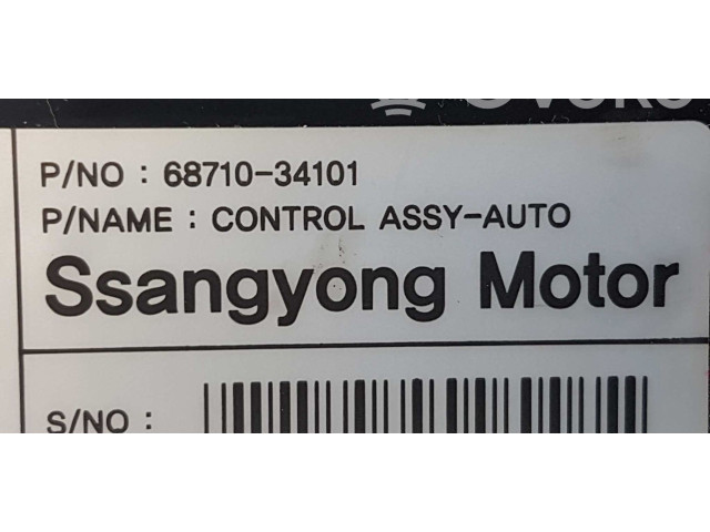 Блок управления климат-контролем 6871034101, 6871034103HDV SsangYong Korando