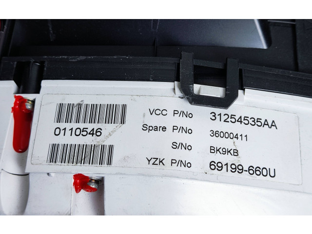 Панель приборов 31254535AA, 36000411 Volvo V70
