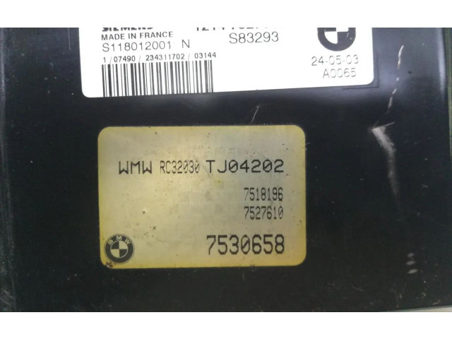 Řídící jednotka 7530658, 1214-7527610-01   Mini One - Cooper R50 - 53 2003