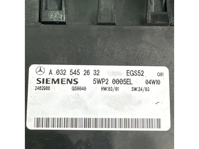 Блок управления коробкой передач A0325452632, 5WP20005EL   Mercedes-Benz E W211