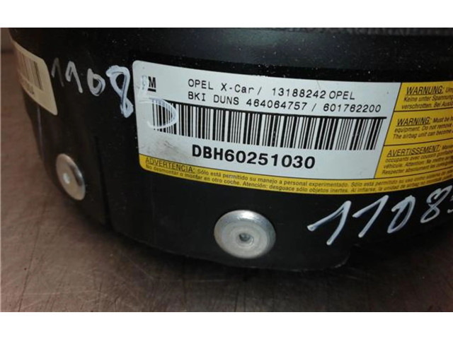 Подушка безопасности водителя 13188242, 13188242   Opel Meriva A
