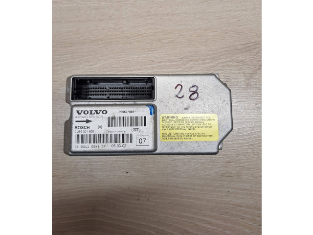 Блок подушек безопасности P30667469, 0285001655   Volvo V70