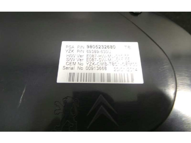 Geschwindigkeitsmesser Cockpit GASOLINA, 1.CLAVIJA   Peugeot 5008       