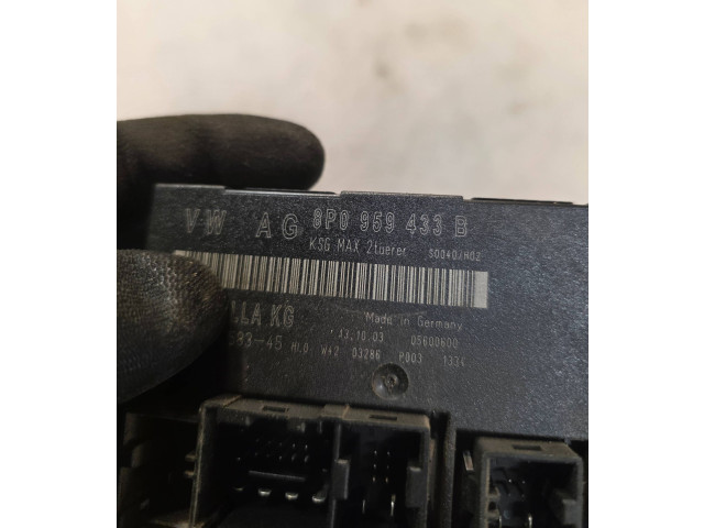 Блок комфорта 8P0959433B, 05600600 Audi A3 S3 8L