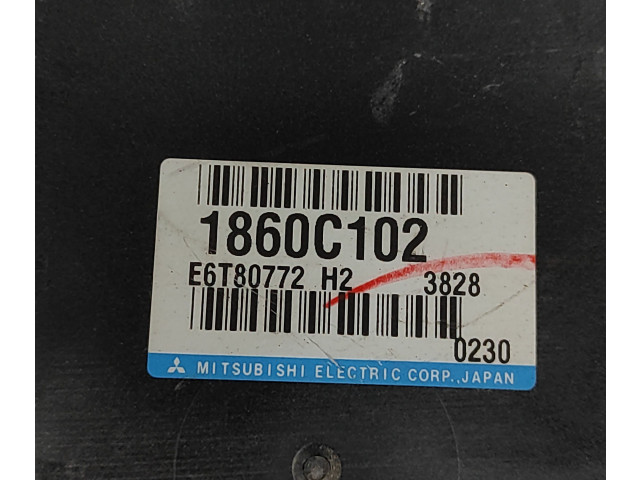 Блок управления двигателя 1860C102, E6T80772 Mitsubishi Outlander