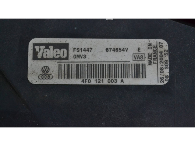 Вентилятор радиатора     4F0121003A    Audi A6 S6 C6 4F 