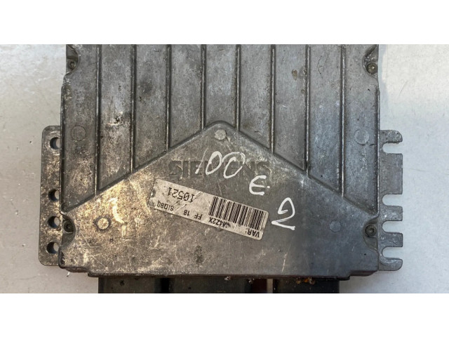 Блок управления двигателя 5WS40025DT, 9644323980   Peugeot 307