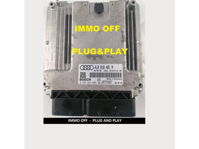 Řídící jednotka 4L0910401M, 0281013689   Audi Q7 4L 2007