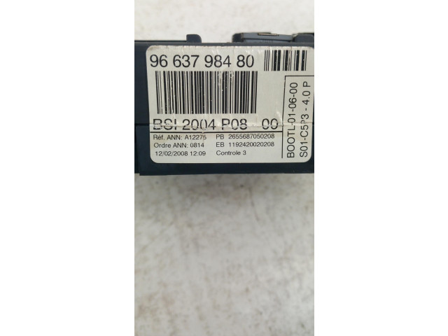 Комплект блоков управления 00001943Y2   Citroen C4 I