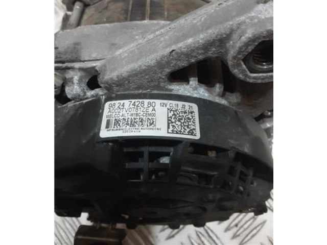 Генератор 9824742880, 9824742880 Citroen Berlingo