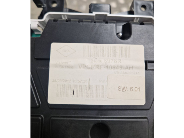 Přístrojová deska Renault Clio IV 2014 248108978R, PPRF10849AH