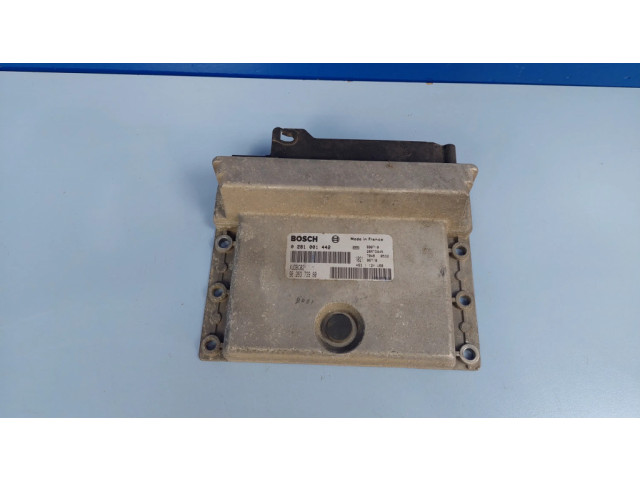 Блок управления двигателя 9626373980, 0281001442   Citroen Jumpy