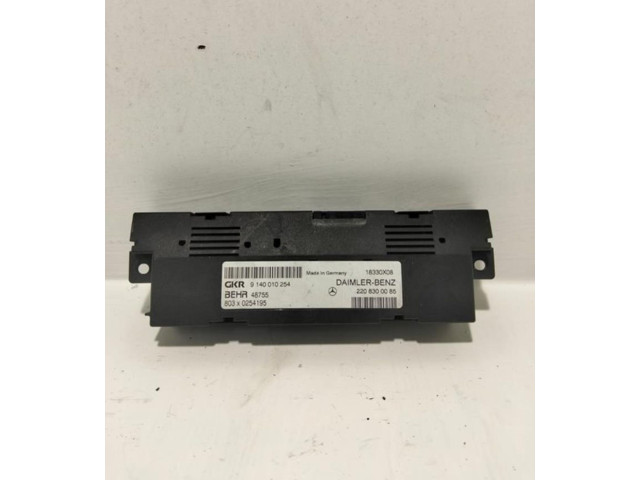 Řídící jednotka 9140010254 Mercedes-Benz S W220