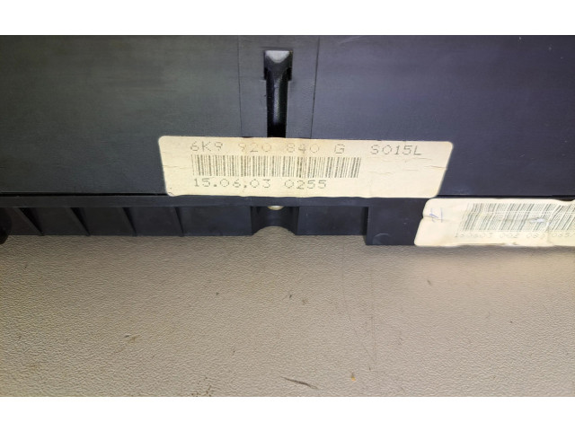 Панель приборов 6K9920840G, 1506030255 Volkswagen Caddy