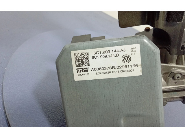    Рулевая рейка 6C1909144AJ, 6C1909144AJ   Skoda Fabia Mk3 (NJ) 2015 - 2021 года