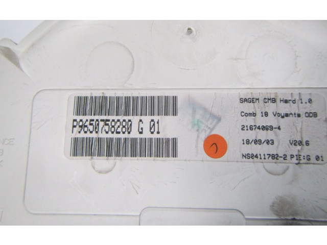 Панель приборов 21675596, 6105ET   Citroen C2       