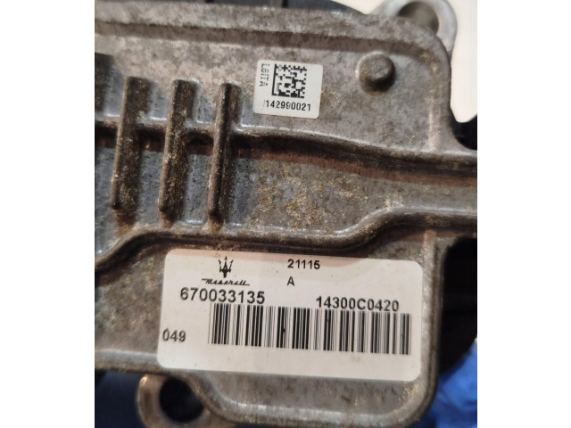 Блок управления коробкой передач 670033135 Maserati Ghibli