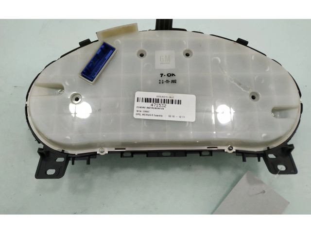 Панель приборов 13349547 Opel Meriva B