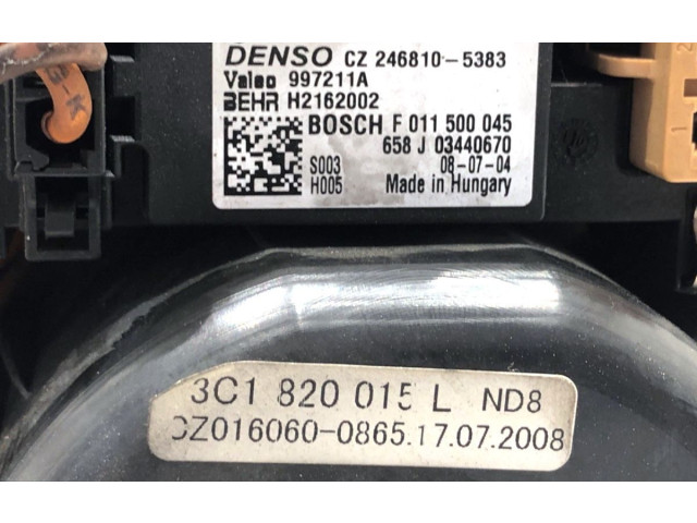 Вентилятор печки 3C1820015L Skoda Superb B6 (3T)