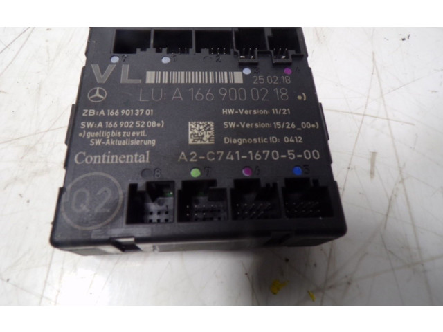 Блок управления A1669000218 Infiniti Q30