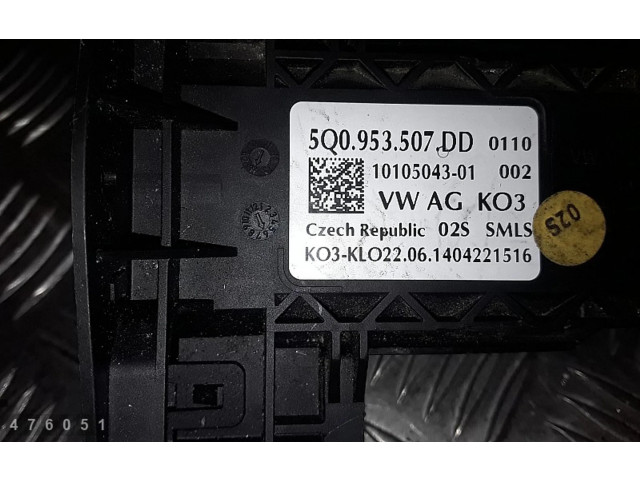 Переключатель дворников 5Q0953507DD Volkswagen Golf VII