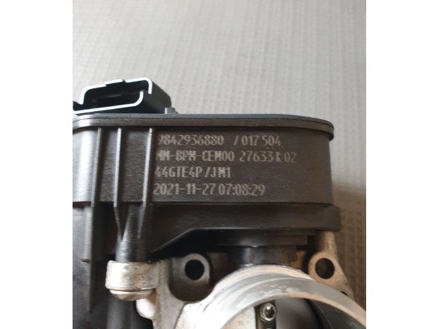 Дроссельная заслонка 9842936880 Opel Mokka B