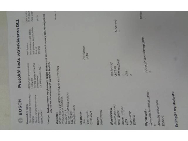 Комплект форсунок 8201636333    Renault Clio I   