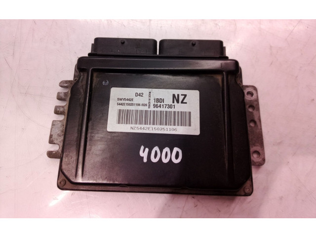 Блок управления двигателя 96417301, 96417301   Chevrolet Matiz