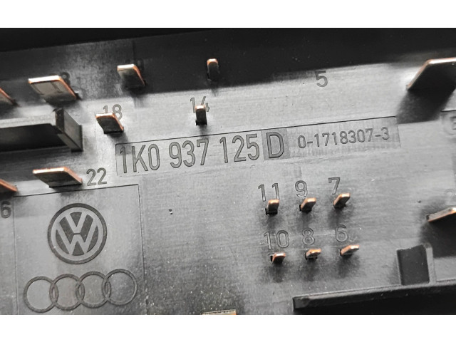 Блок предохранителей  1K0937125D, 1K0937118   Skoda Yeti (5L)    