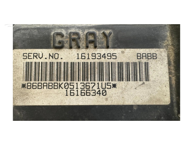 Блок управления двигателя 16193495, 16166340 Chevrolet Blazer