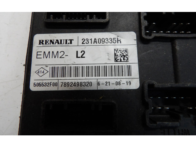 Блок управления 231A09335R, 505532F00 Dacia Duster II