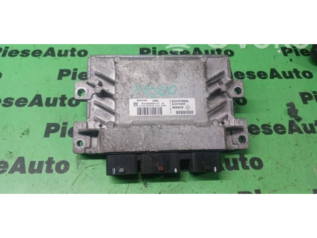 Блок управления двигателем Блок управления 8201076690, S120200117A. Renault Twingo II