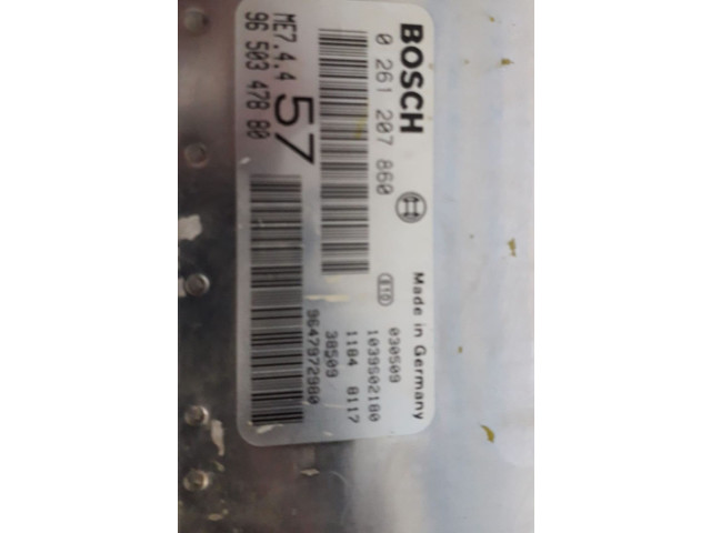 Řídící jednotka Citroen C3 Pluriel 2004