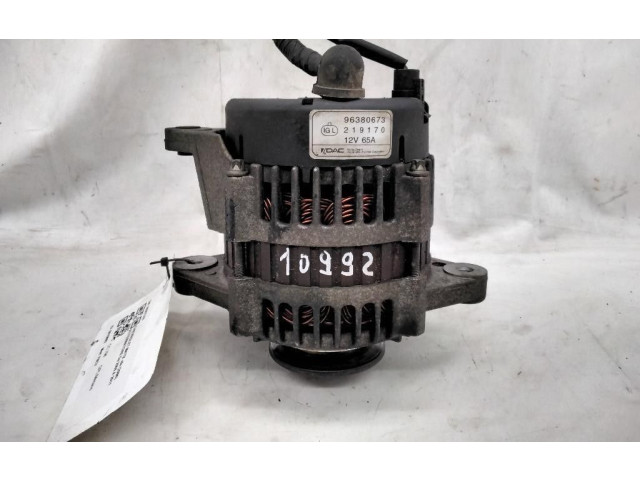 Генератор 96567255, 96567255   Chevrolet Matiz      