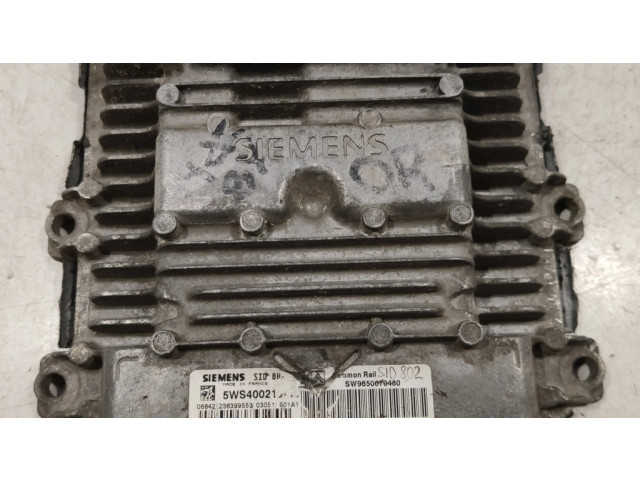 Řídící jednotka 9650670480, 9643455080   Citroen C3 2002